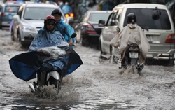 Mưa lớn xuất hiện ở nhiều tỉnh miền Bắc